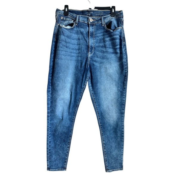 Levi’s Denizen Ultra High Rise Ankle Jegging Sz 17 Juniors - Picture 1 of 8